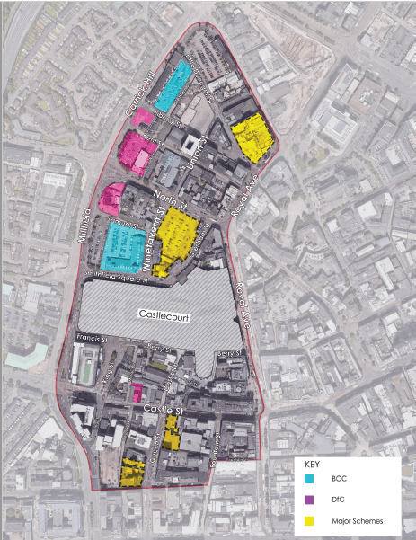 Figure 16: Public Sector Sites and Major Development Schemes (map)