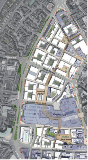 Figure 5: INW Overarching Masterplan illustration  (map)